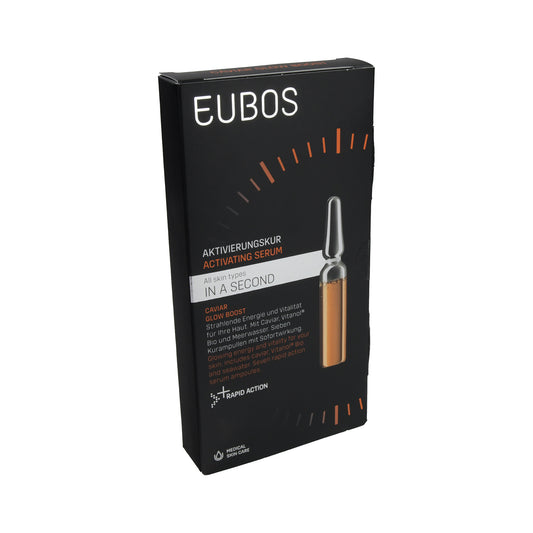 Eubos IN A SECOND Caviar Glow Boost Activation Treatment, 7 x 2 ml