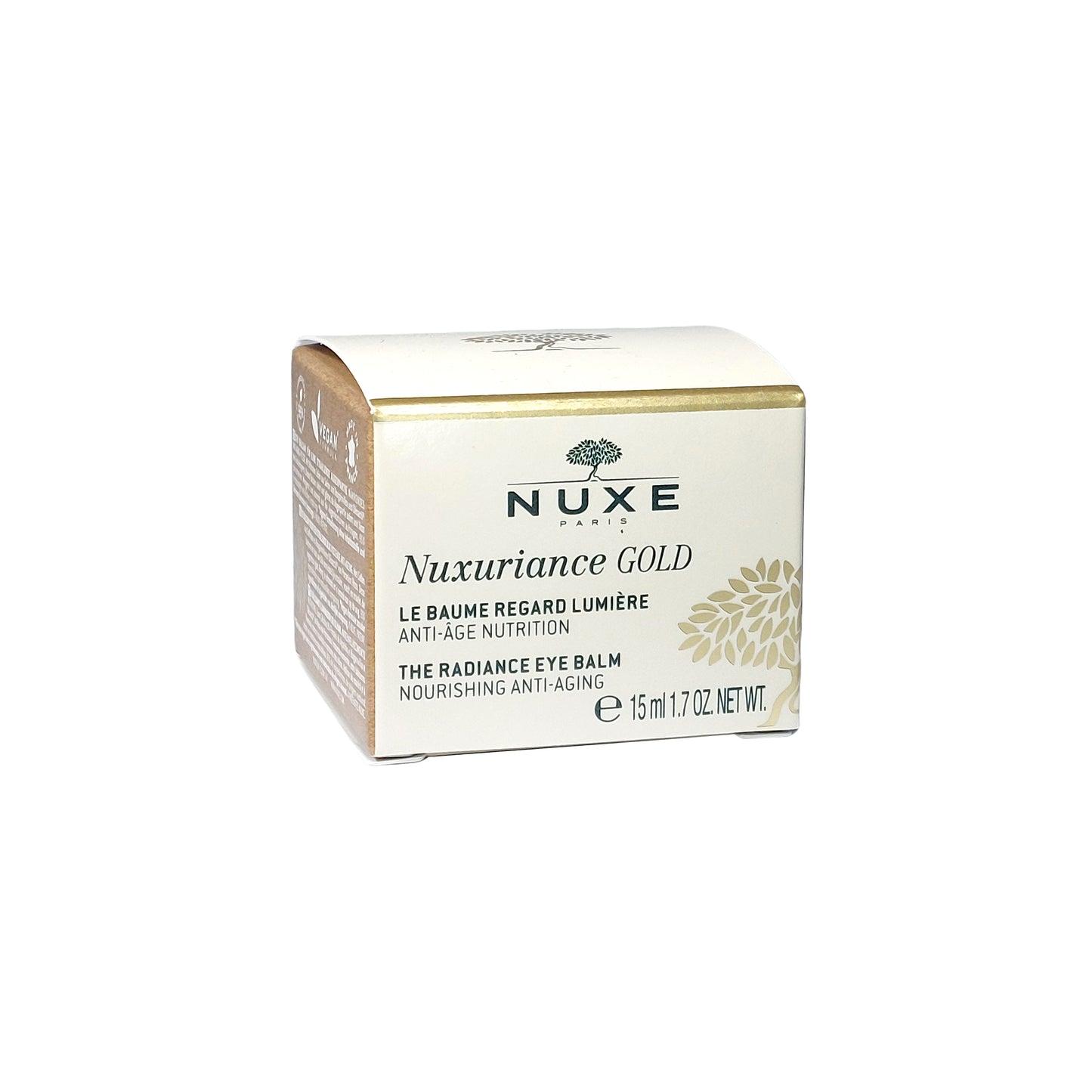 Nuxe Nuxuriance Gold The Radiance Eye Balm Nourishing Anti-Aging, 15 ml