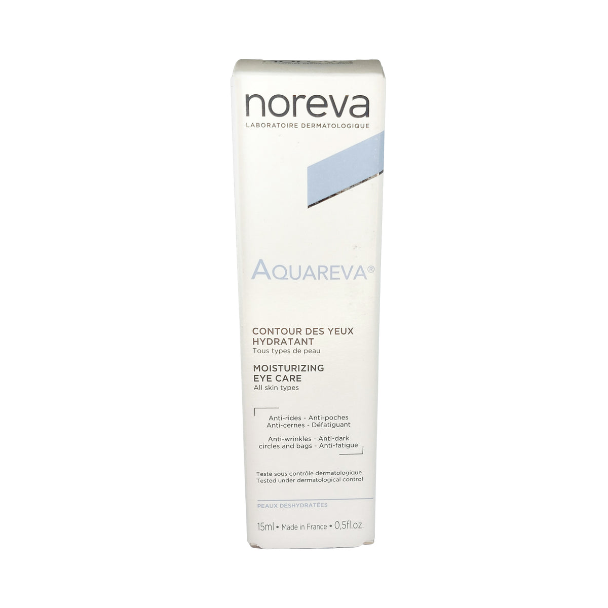 noreva Aquareva Moisturizing Eye Care Augenkontur Gel, 15 ml