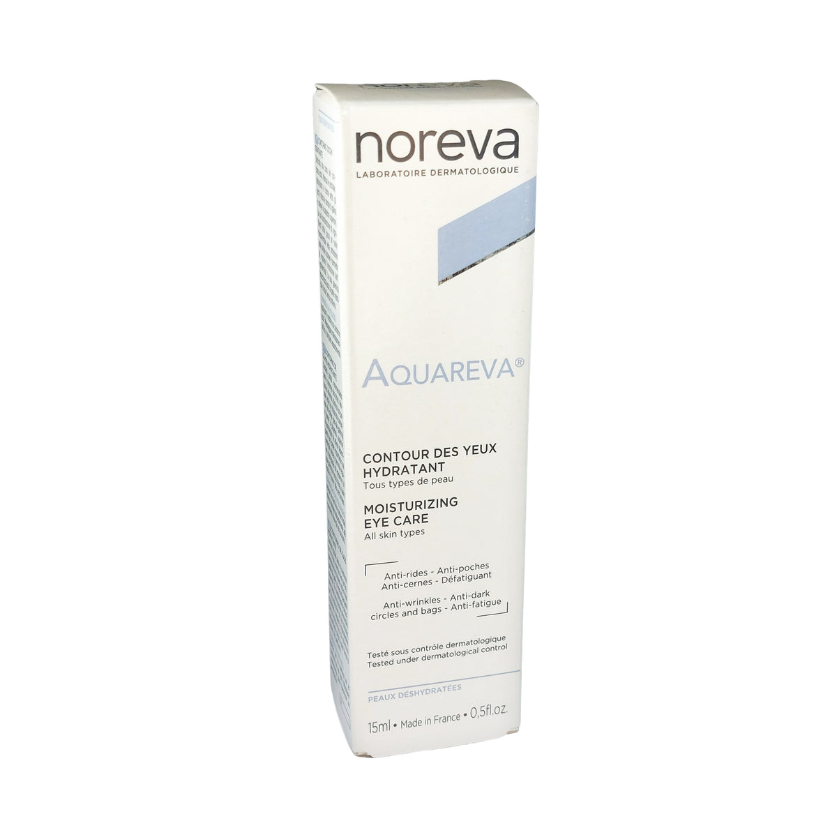 noreva Aquareva Moisturizing Eye Care Augenkontur Gel, 15 ml