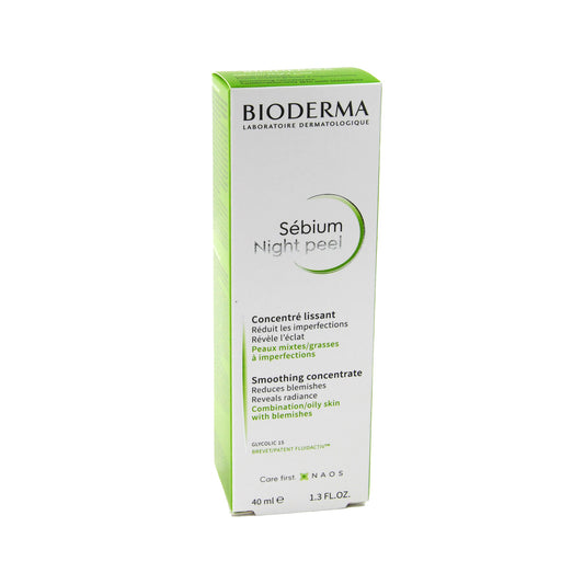 Bioderma Sebium Night Peel Glättendes Peeling, 40 ml