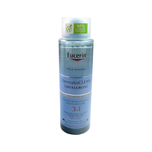 Eucerin DermatoCLEAN 3in1 Hyaluron Mizellen-Reinigungsfluid, 400 ml
