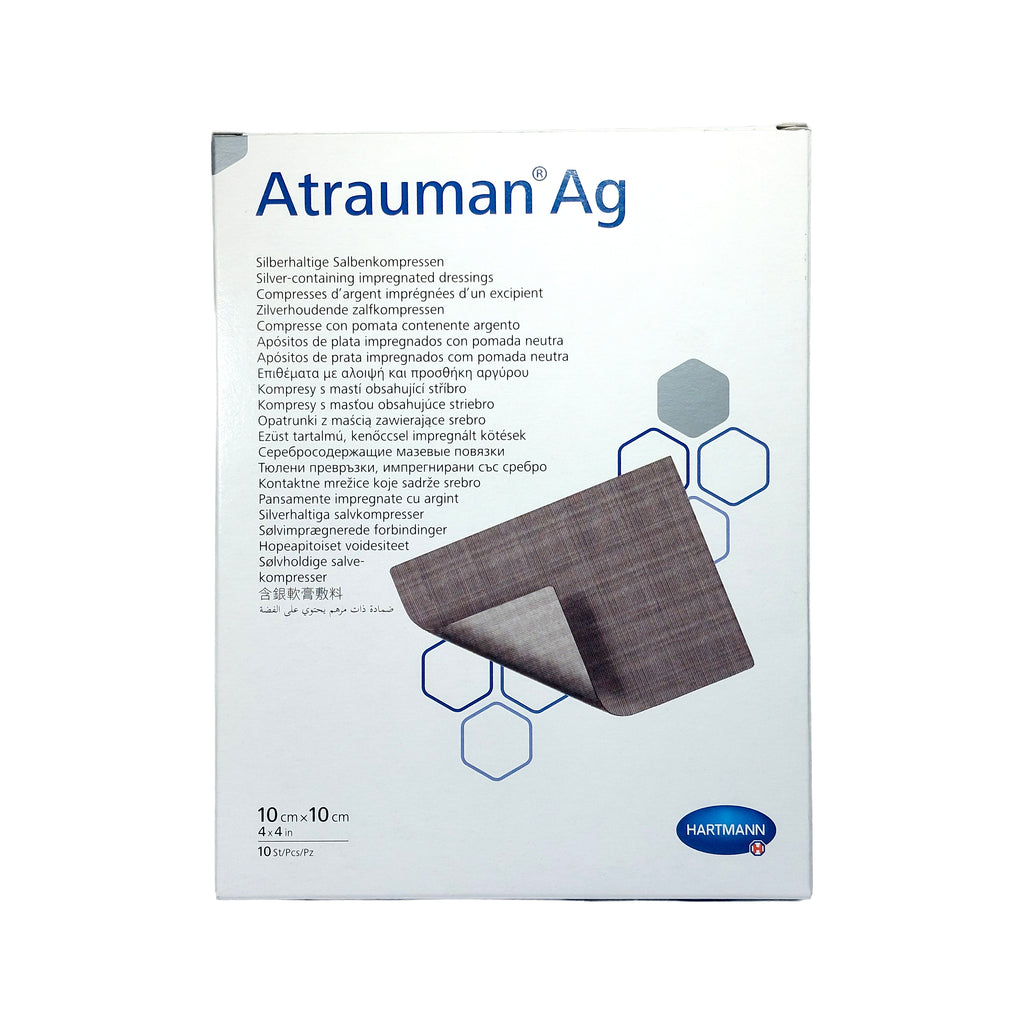 Atraumann Ag Kompressen steril 10 x 10cm, 10 St