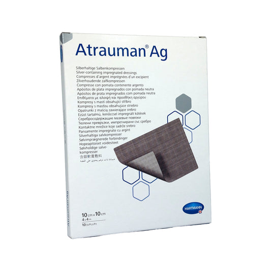 Atraumann Ag Kompressen steril 10 x 10cm, 10 St