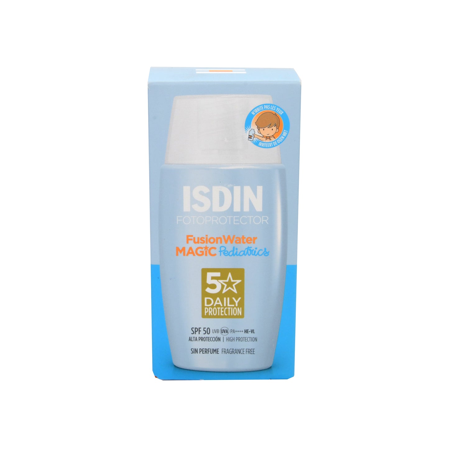 ISDIN Fotoprotector Fusion Water Magic Pediatrics SPF 50, 50 ml