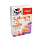 Doppelherz aktiv Calcium 900 + D3 + Biotin + Folsäure Tabletten, 30 St