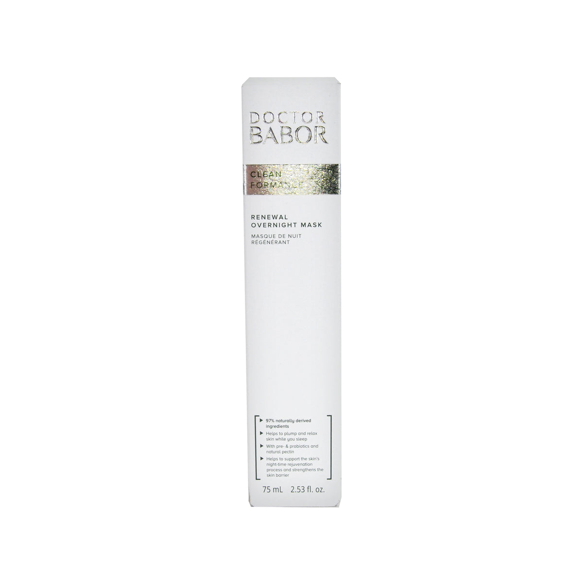 Doctor Babor CleanFormance Renewal Overnight Mask, 75 ml - BeautysBest