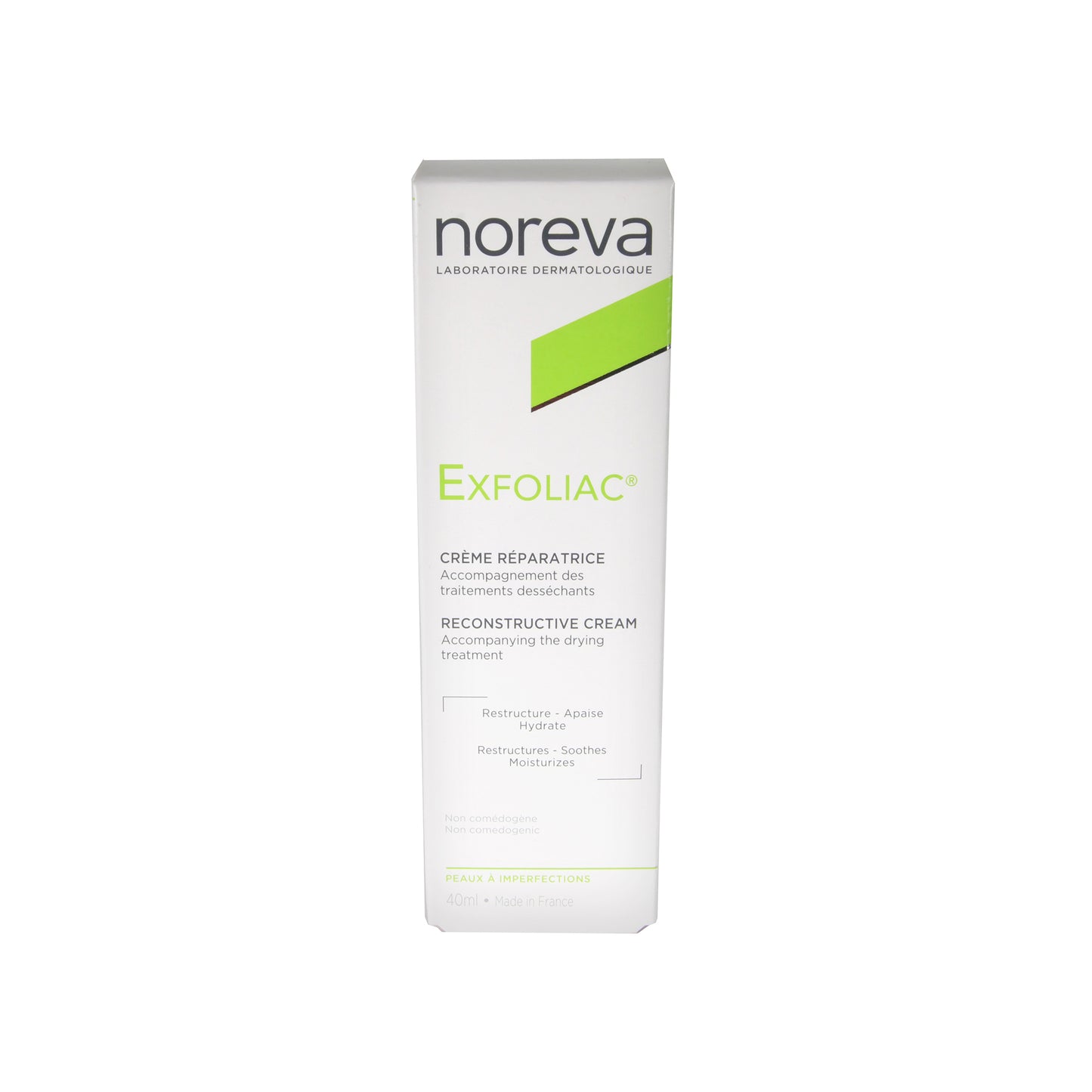 noreva Exfoliac Reconstructive Cream repairing cream, 40 ml