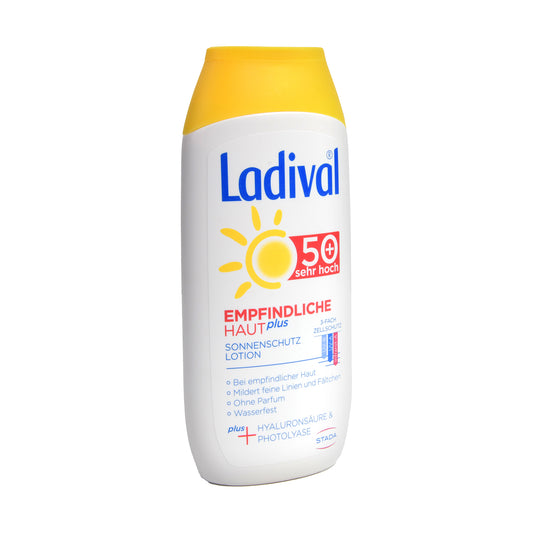 Ladival Empfindliche Haut Plus Sonnenschutz Lotion LSF 50+ sehr hoch, 200 ml