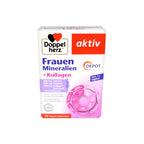 Doppelherz aktiv Frauen Mineralien + Kollagen Depot Tabletten, 30