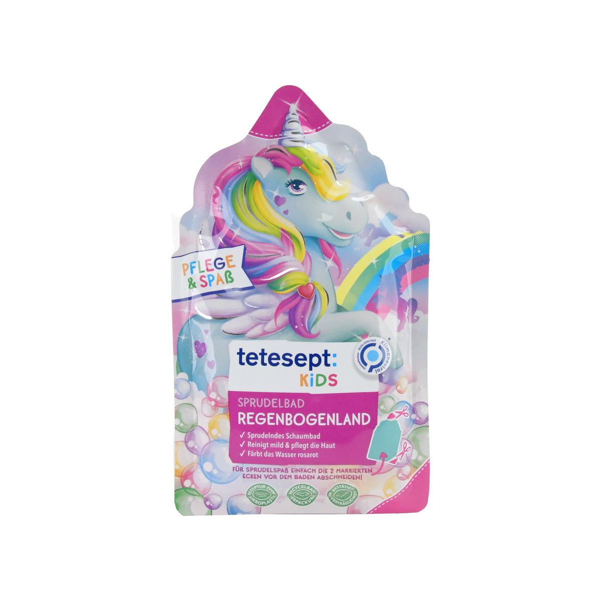 tetesept Kids Pflege & Spaß Sprudelbad Regenbogenland, 40 g