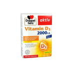 Doppelherz aktiv Vitamin D3 2000 I.E. Mini-Tabletten, 50 St