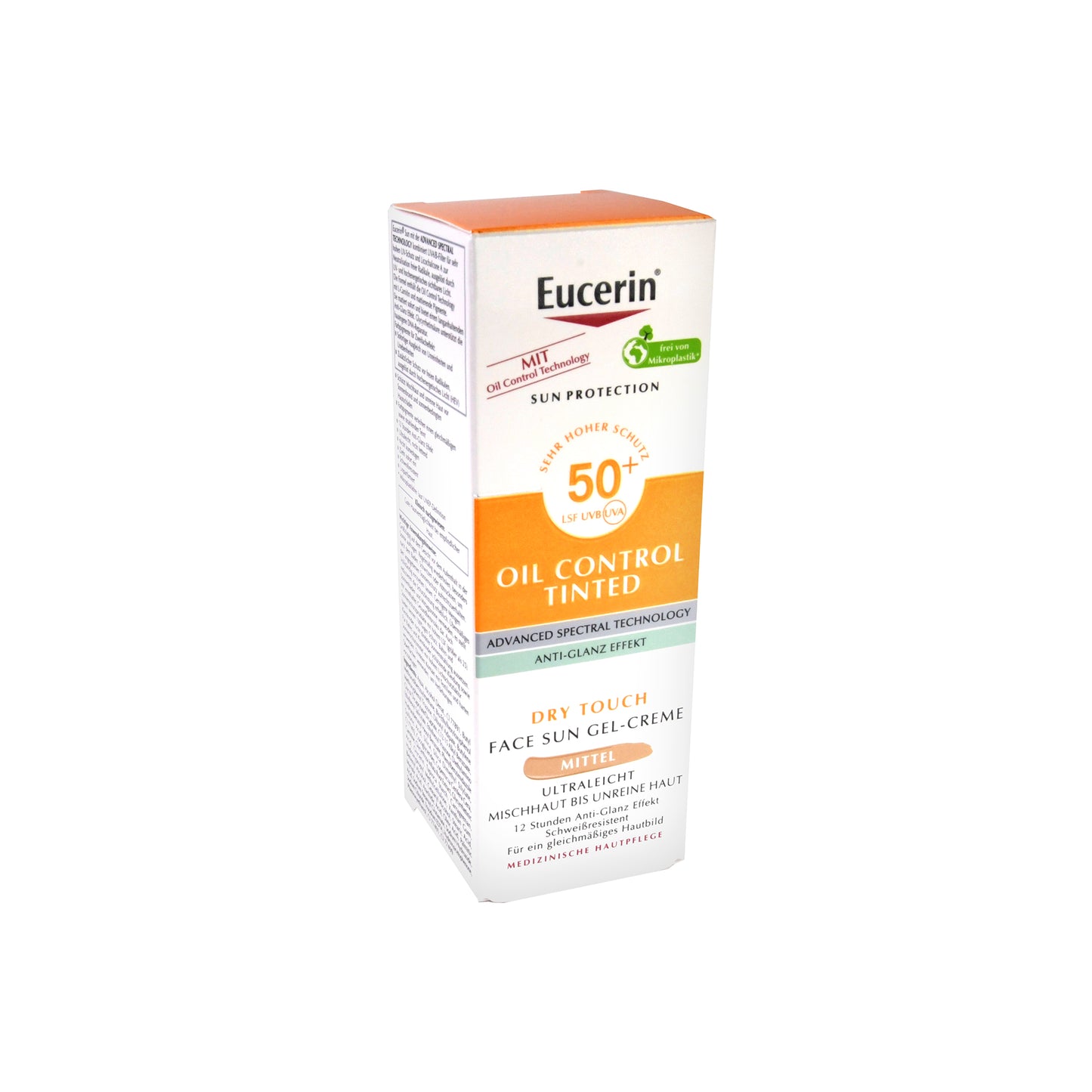 Eucerin Sun Oil Control Face Sun Gel-Creme LSF 50+ Mittel, 50 ml