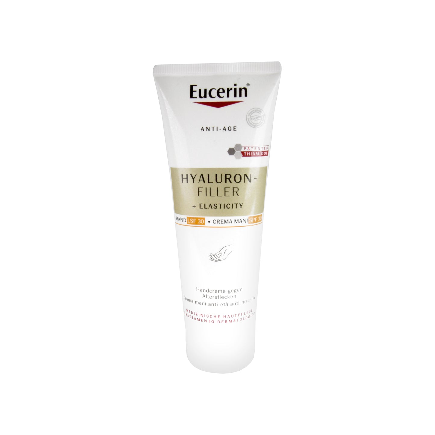 Eucerin Hyaluron-Filler + Elasticity Handcreme LSF 30, 75 ml