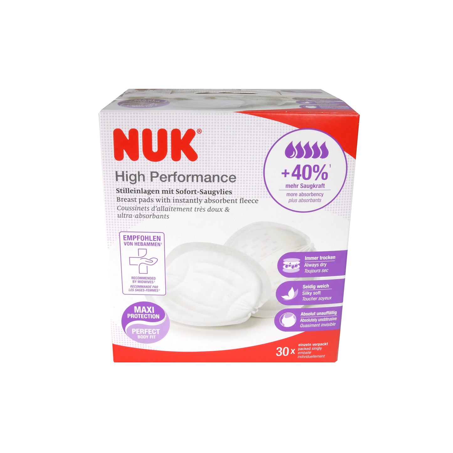 NUK High Performance Stilleinlagen, 30 St