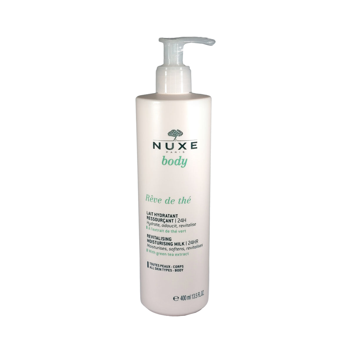Nuxe Reve de The Revitalising Moisturising Milk 24HR, 400 ml