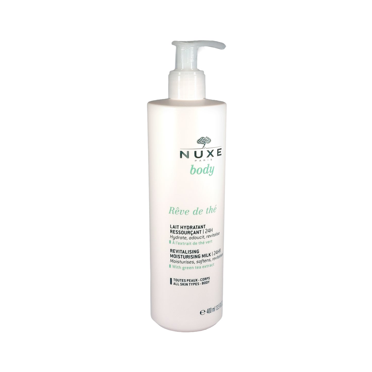 Nuxe Reve de The Revitalising Moisturising Milk 24HR, 400 ml