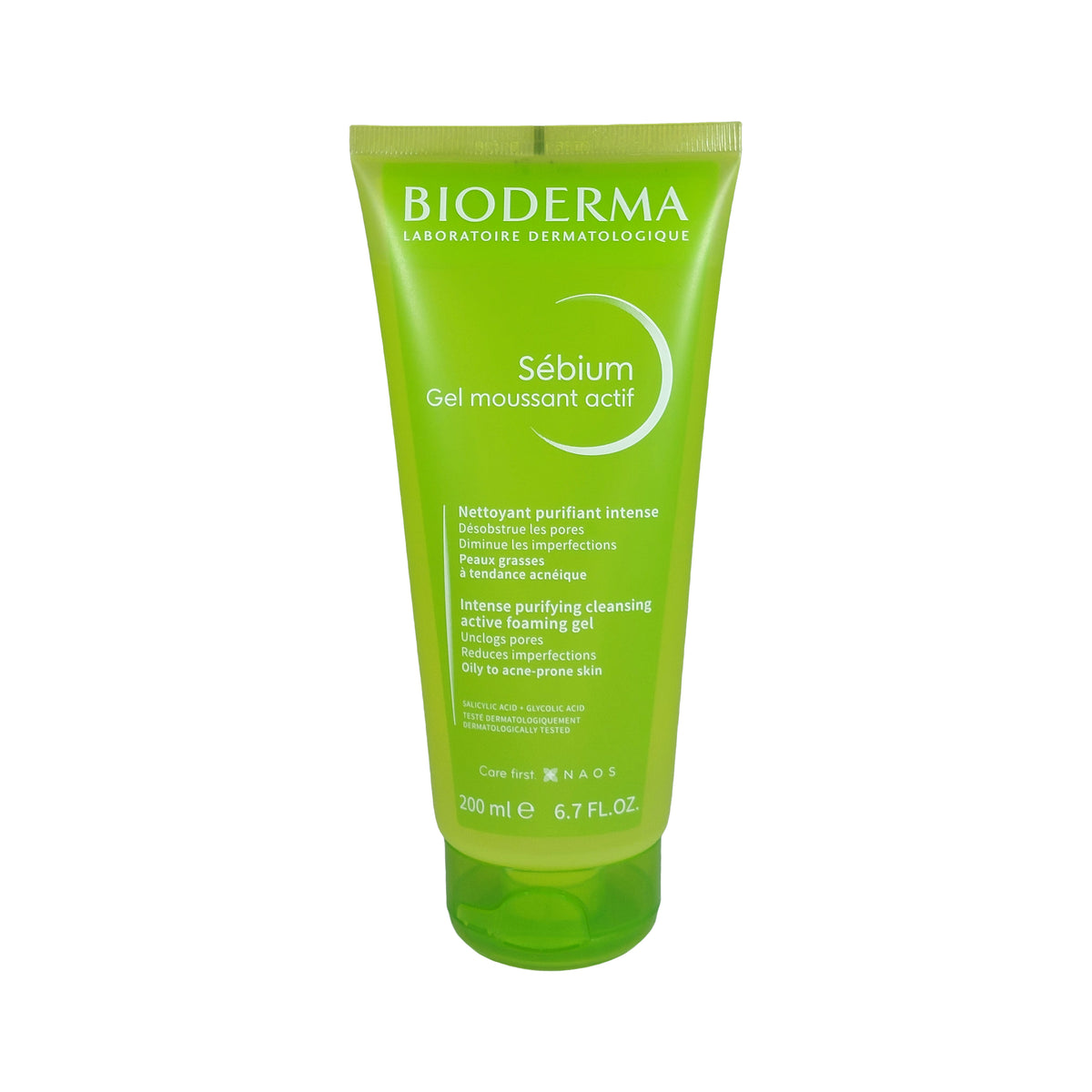 Bioderma Sebium Gel Moussant Klärendes Reinigungsgel Tube, 200 ml