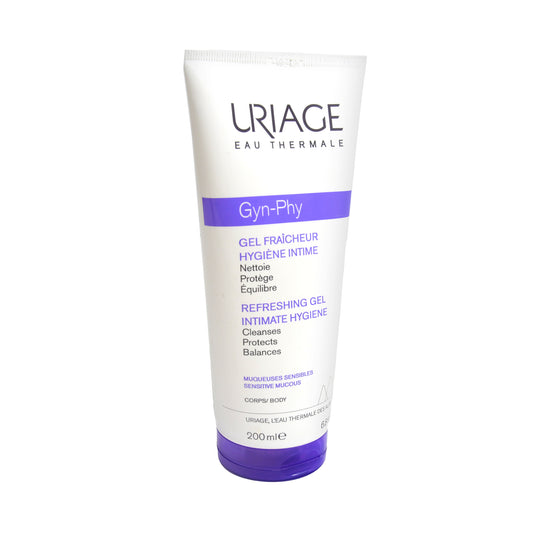 Uriage Gyn-Phy erfrischendes Gel Intimhygiene, 200 ml