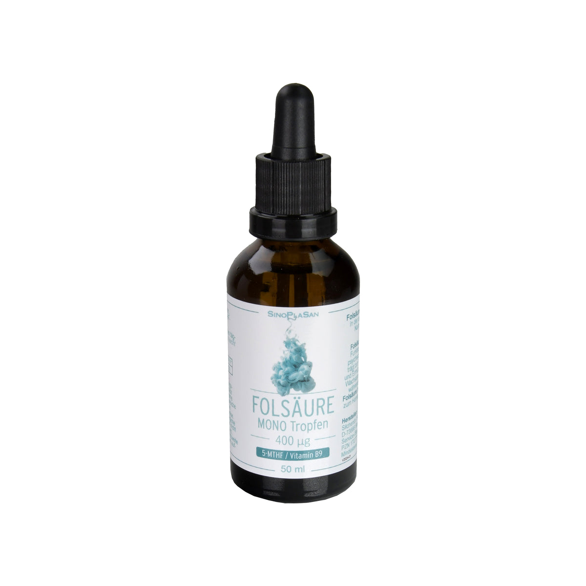 SinoPlaSan FOLSÄURE MONO Tropfen 400 µg 5-MTHF/Vitamin B9, 50 ml