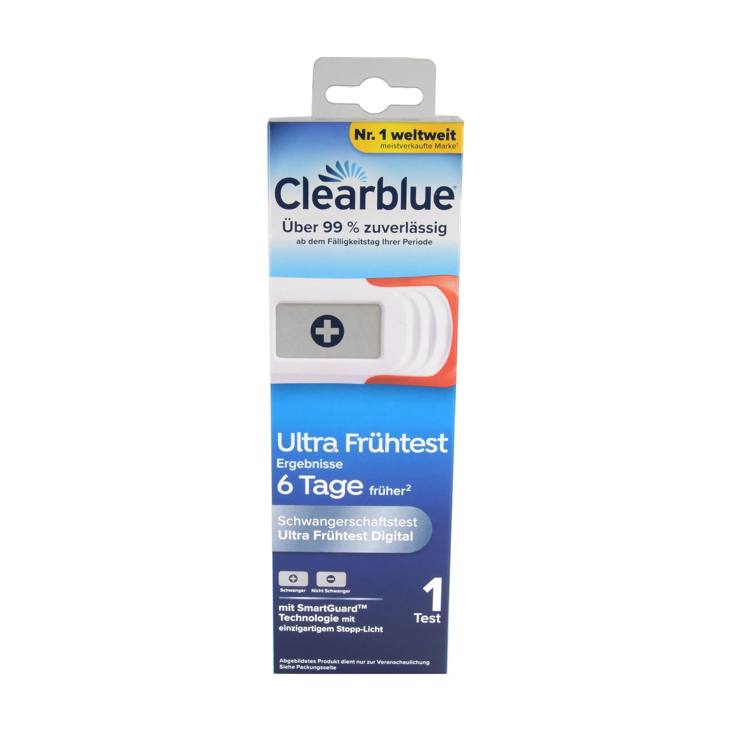 Clearblue Schwangerschaftstest Ultra Frühtest digital, 1 St