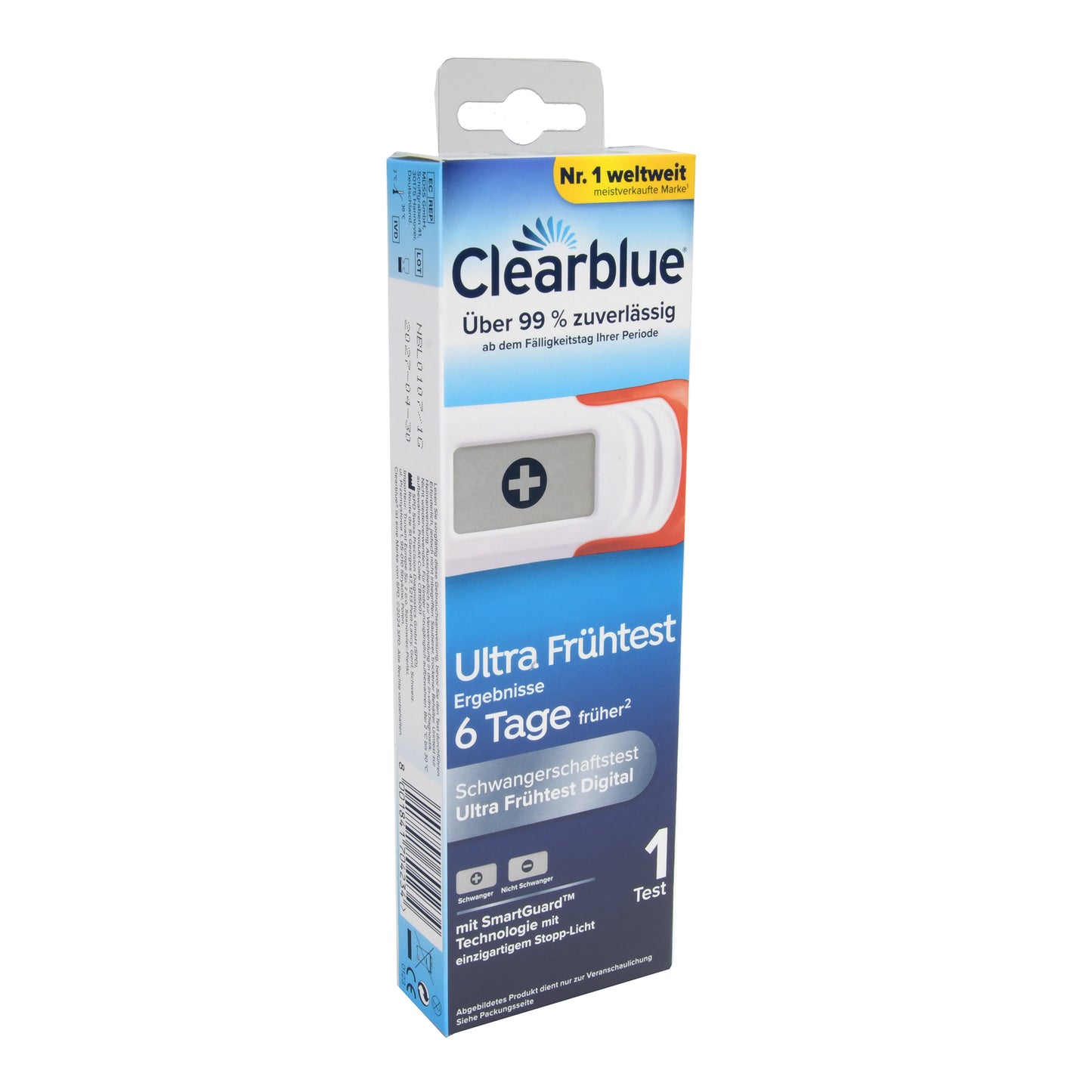 Clearblue Schwangerschaftstest Ultra Frühtest digital, 1 St