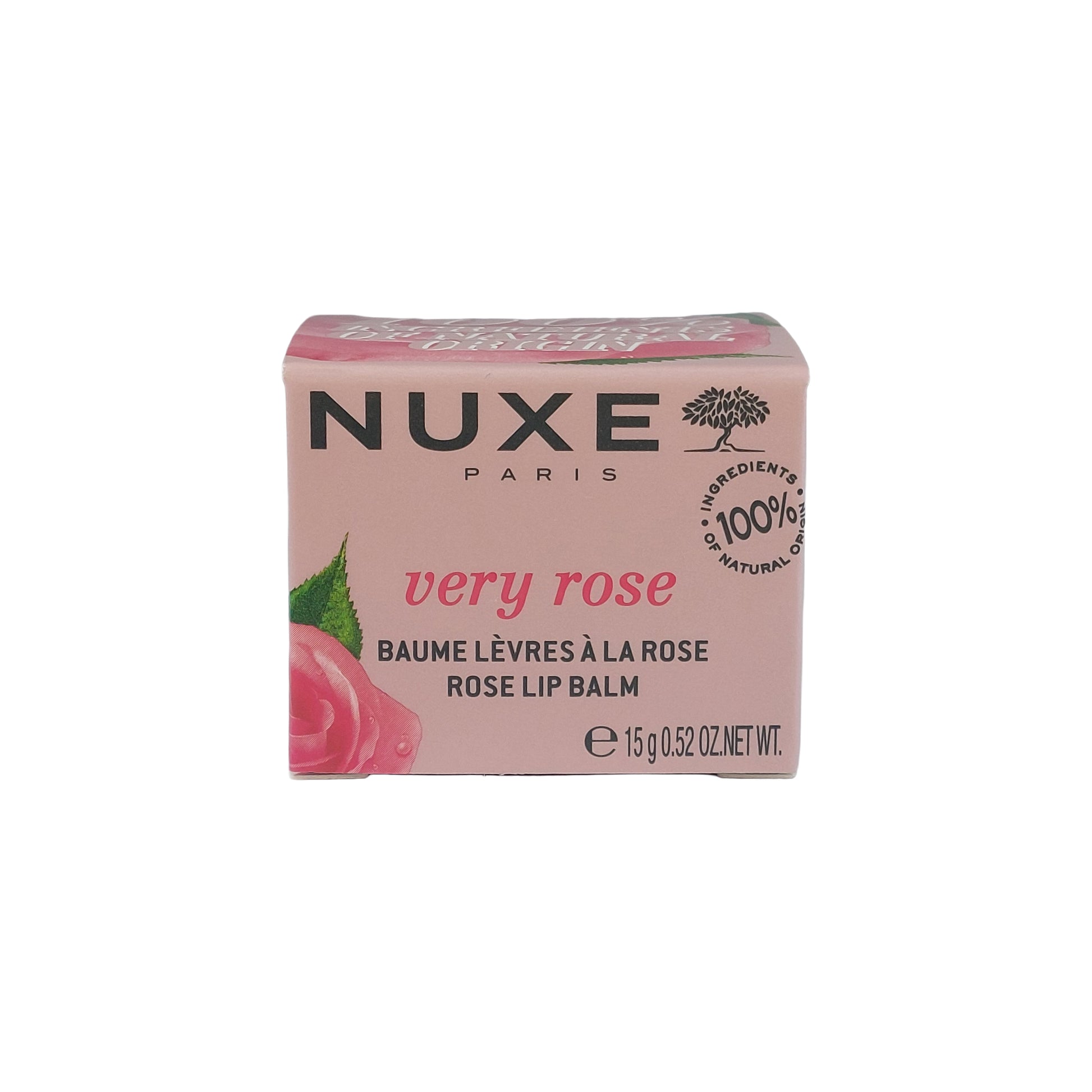 Nuxe Very Rose Rose Lip Balm, 15 g