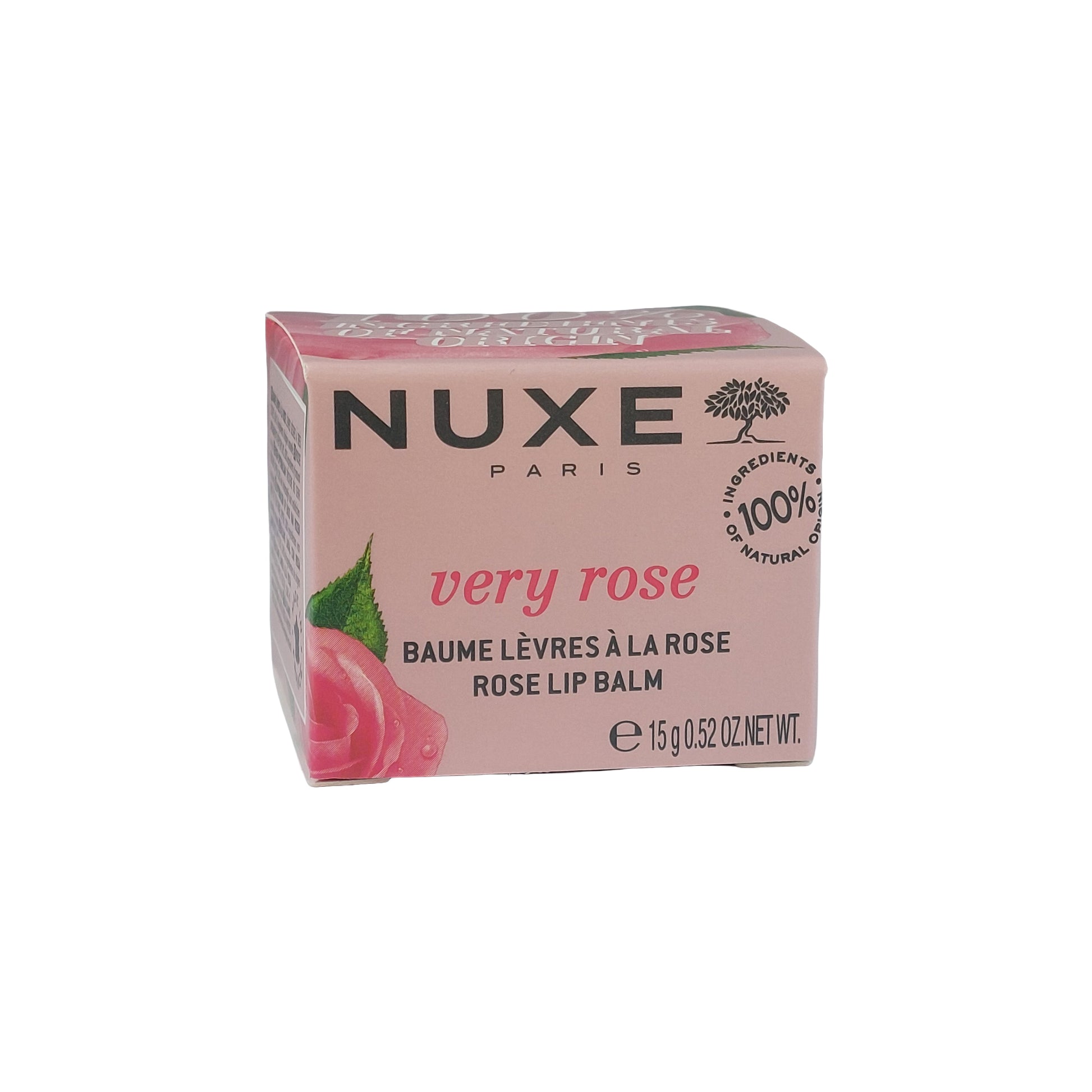 Nuxe Very Rose Rose Lip Balm, 15 g