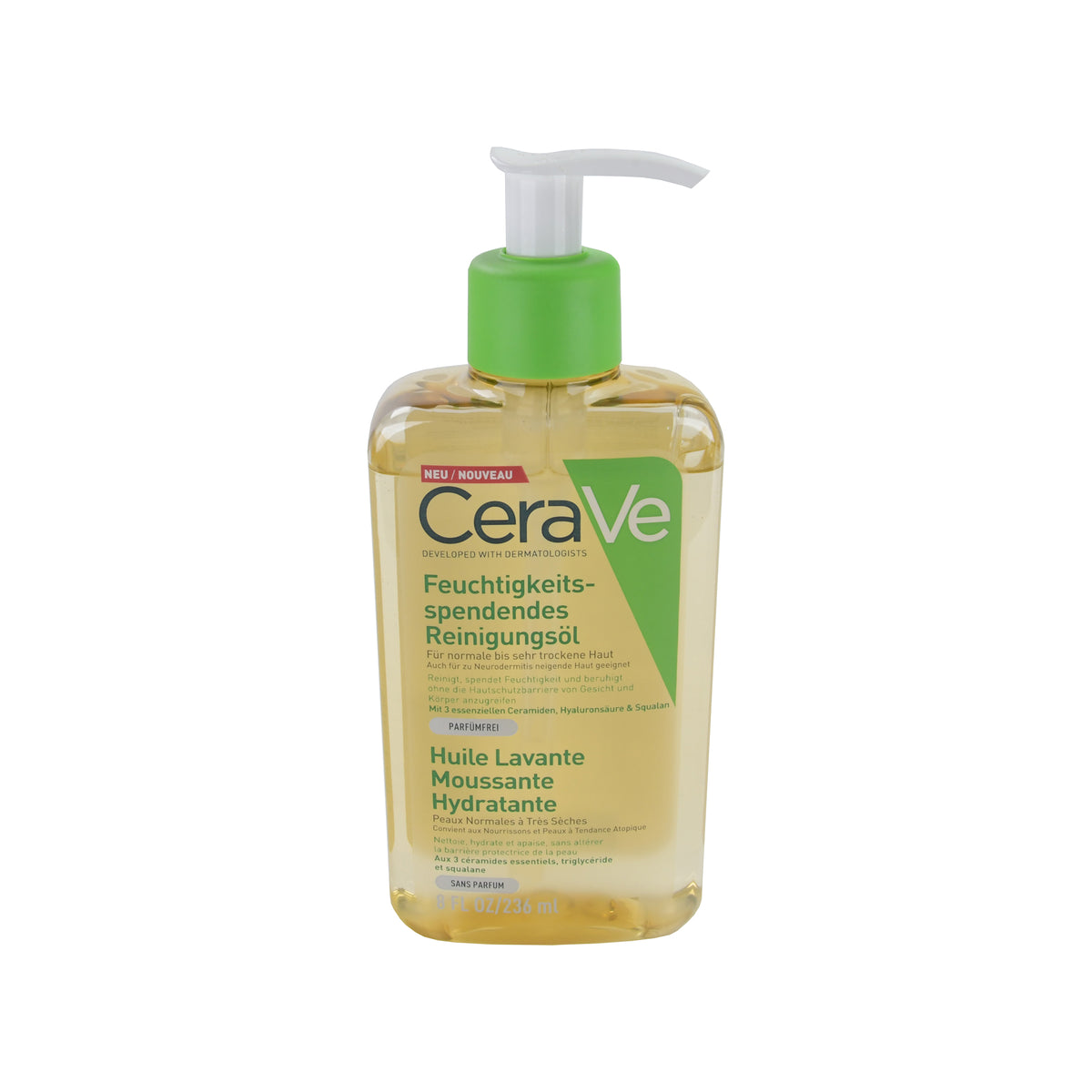 CeraVe Feuchtigkeitsspendes Reinigungsöl, 236 ml