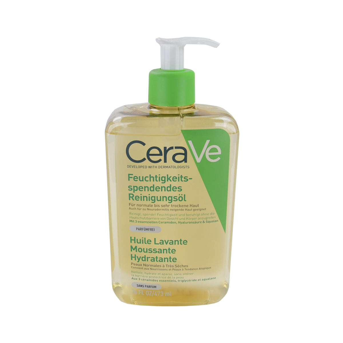 CeraVe Feuchtigkeitsspendes Reinigungsöl, 473 ml