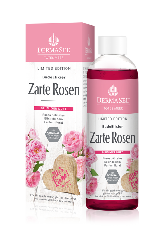 DermaSel Bath Elixir Delicate Roses, 250 ml