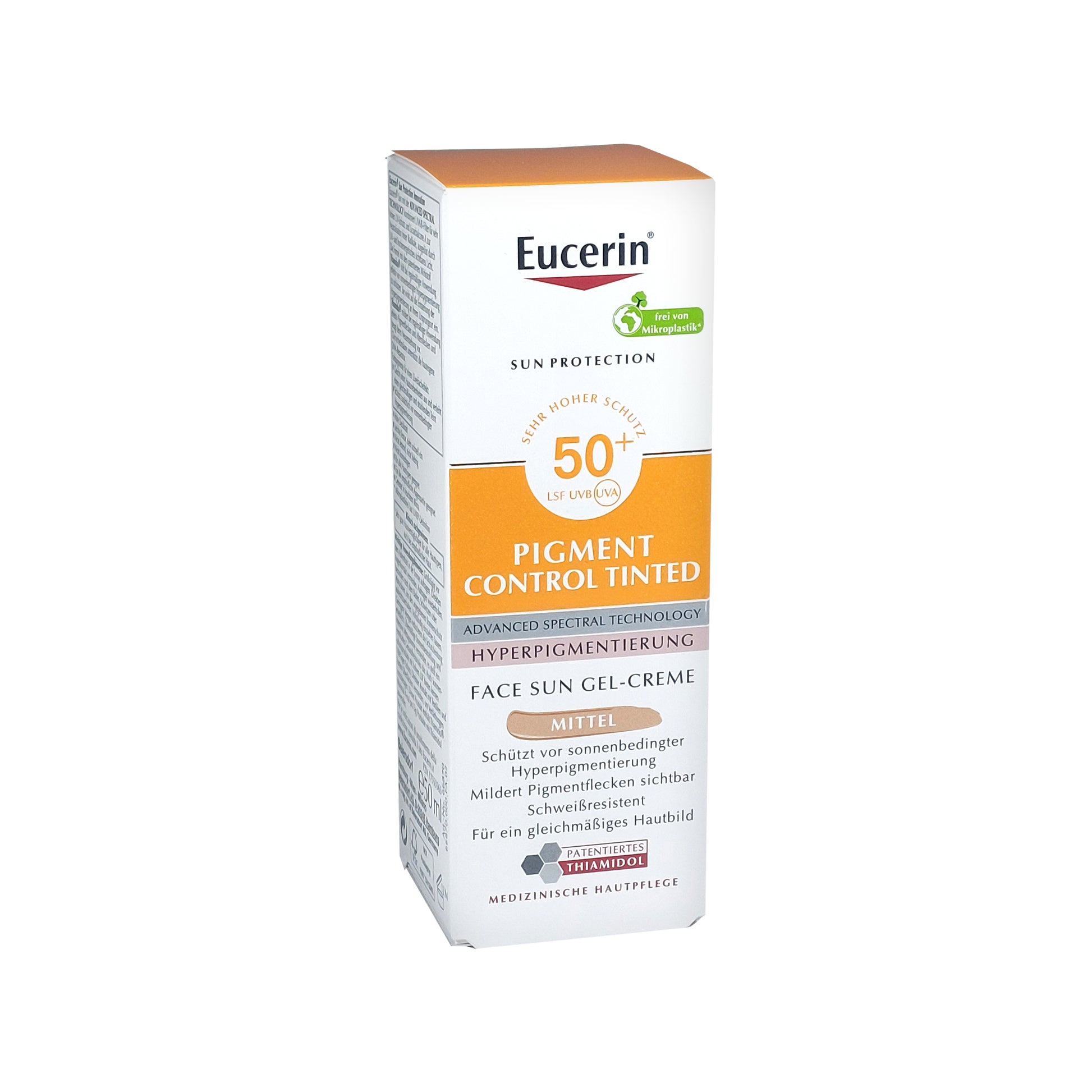 Eucerin Sun Pigment Control Face Sun Gel-Creme LSF 50+ Mittel, 50 ml