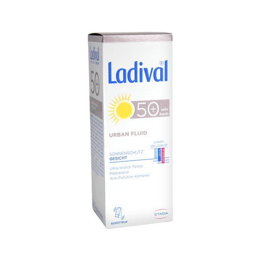 Ladival Urban Fluid Sonnenschutz Gesicht LSF 50+ sehr hoch, 50 ml