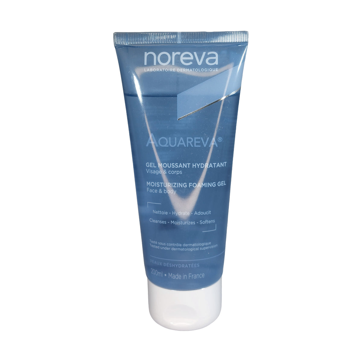 noreva Aquareva Moisturizing Foaming Gel Reinigungsgel, 200 ml