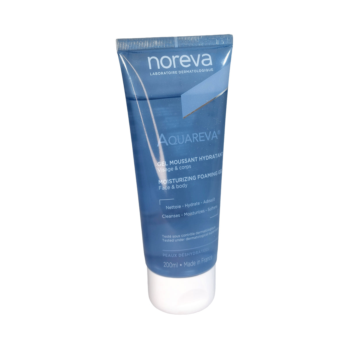 noreva Aquareva Moisturizing Foaming Gel Reinigungsgel, 200 ml