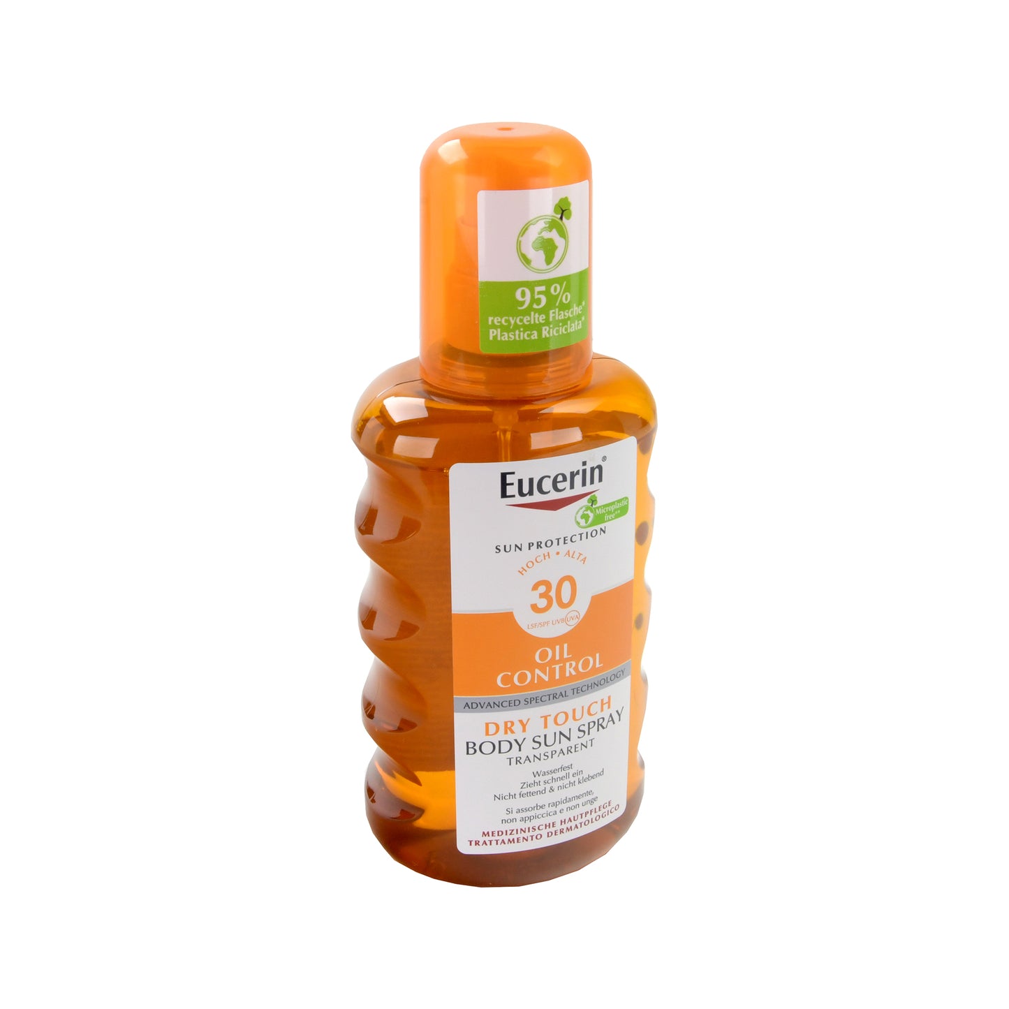 Eucerin Sun Oil Control Sun Spray Transparent LSF 30, 200 ml