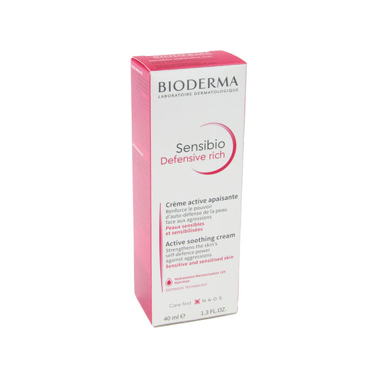 Bioderma Sensibio Defensive Rich Active Cream, 40 ml