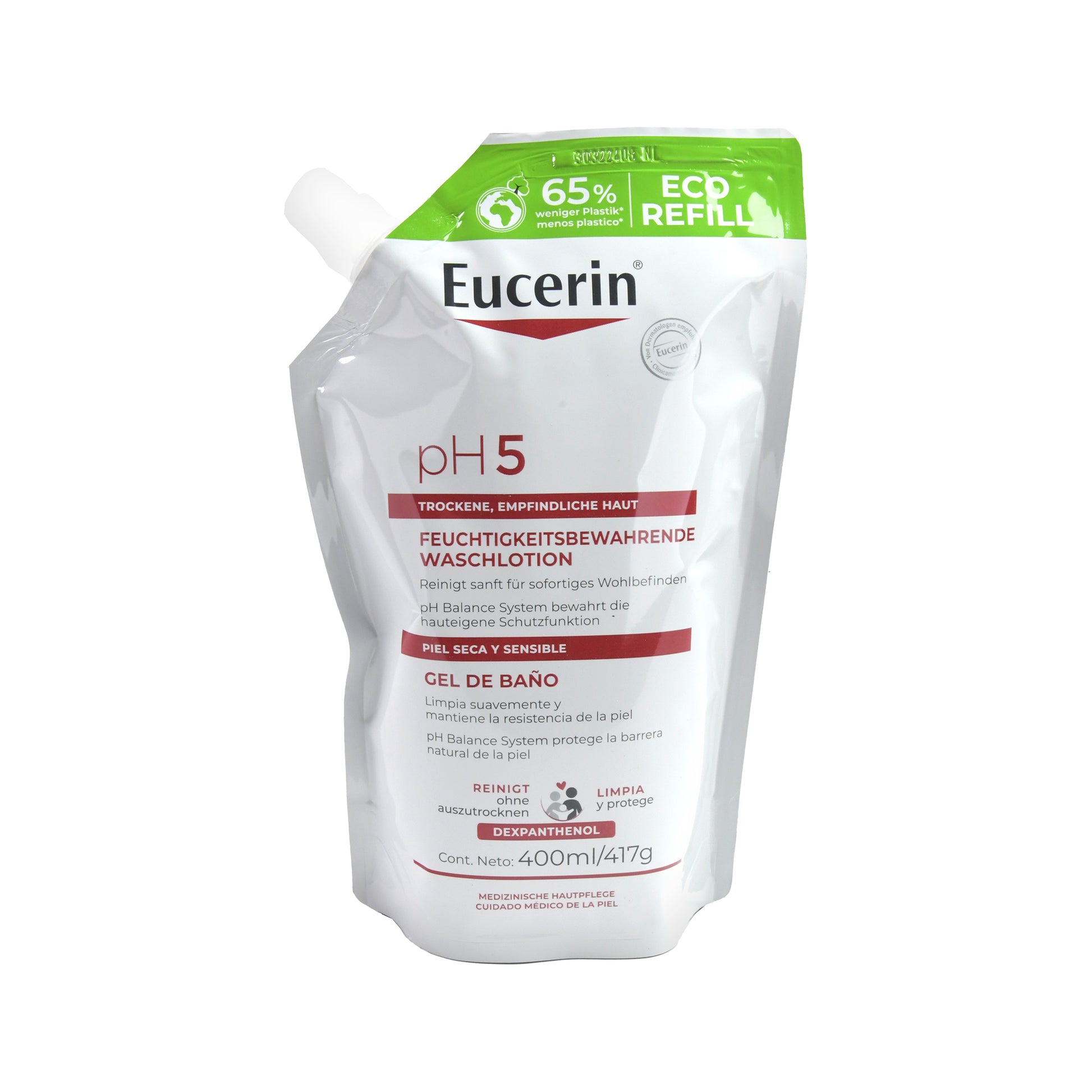 Eucerin pH5 Waschlotion Nachfüllbeutel, 400 ml