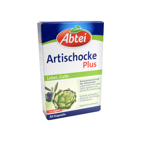 Abtei Artischocke Plus Kapseln, 30 St