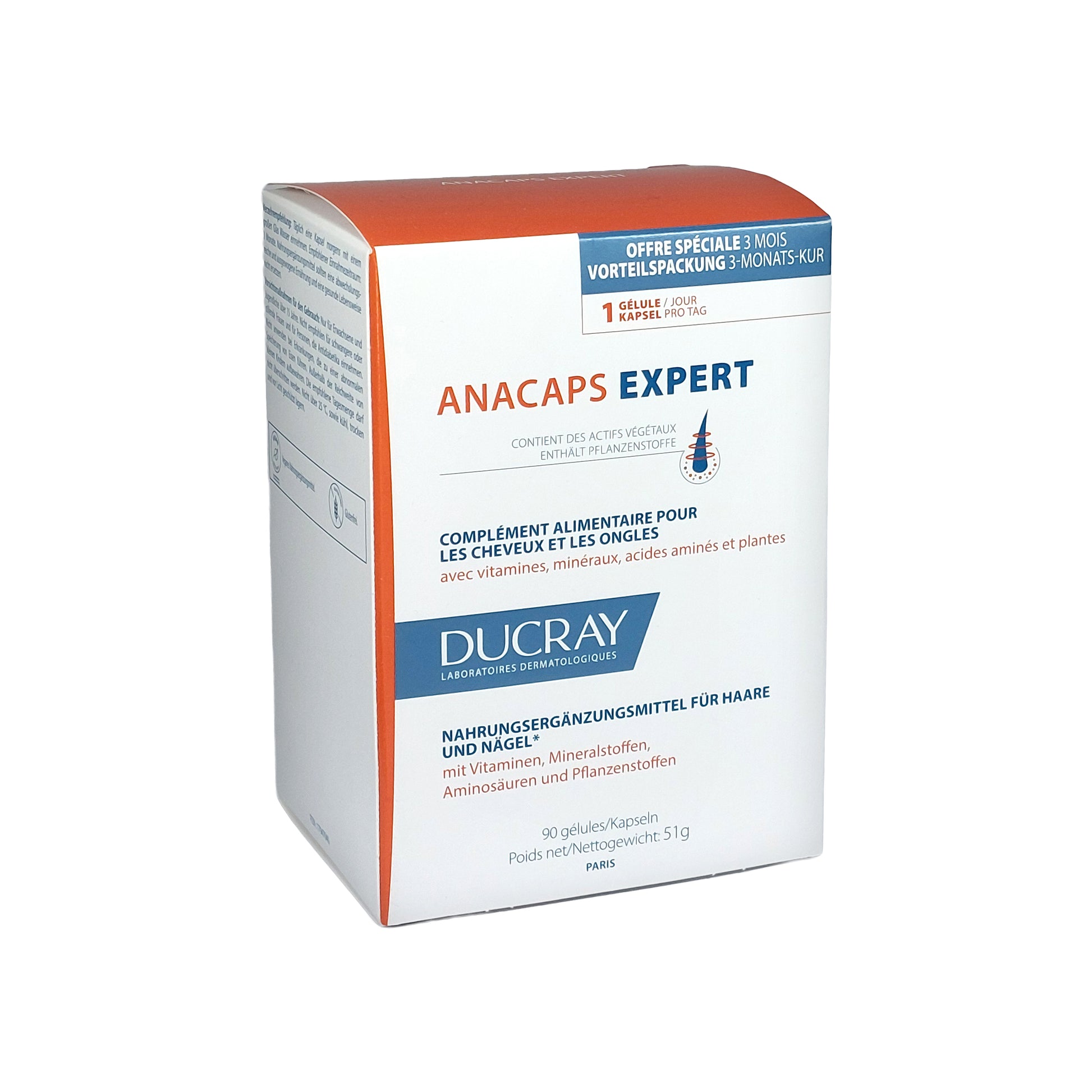 Ducray anacaps EXPERT Kapseln, 90 St