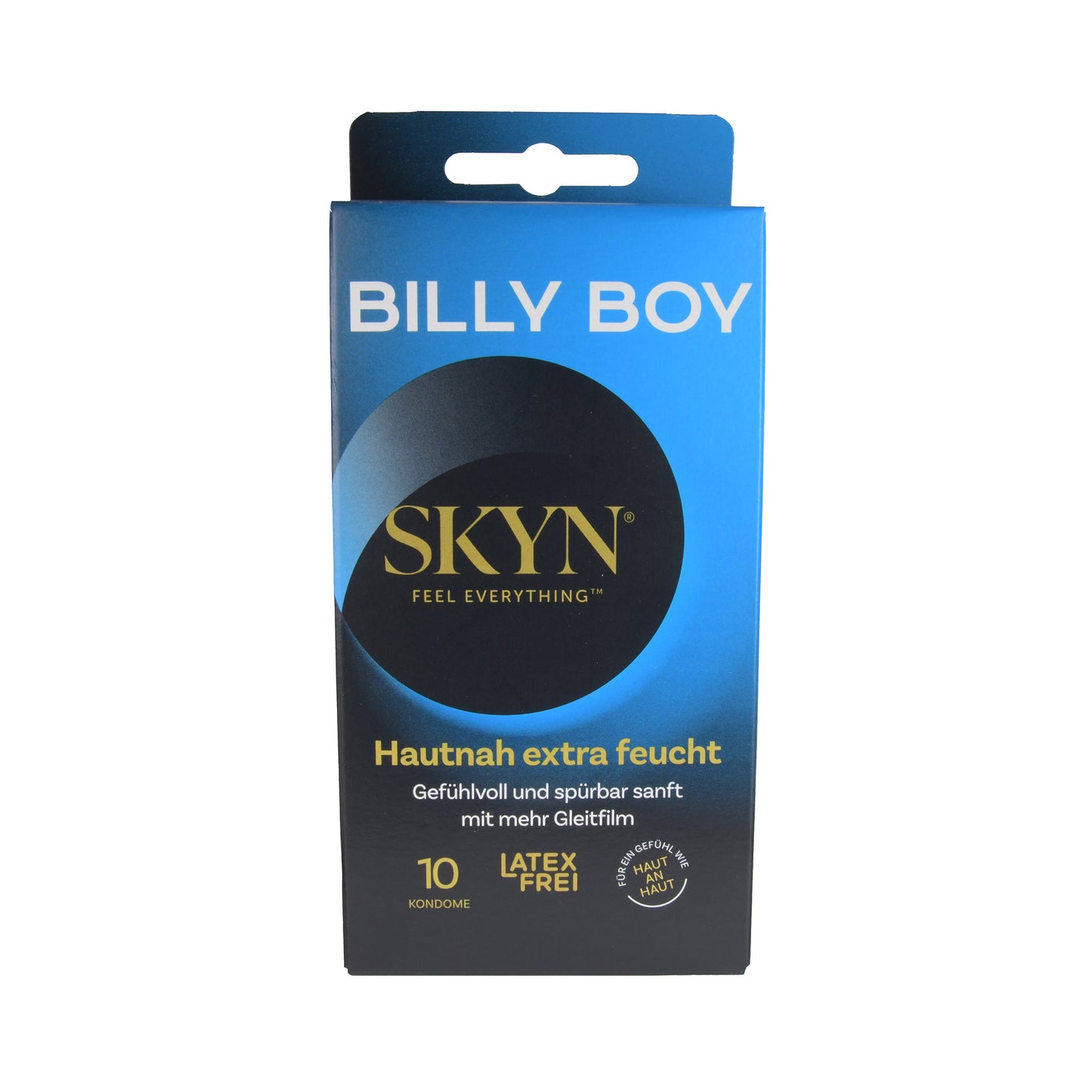 Billy Boy SKYN Hautnah extra moist 53mm, 10 pieces