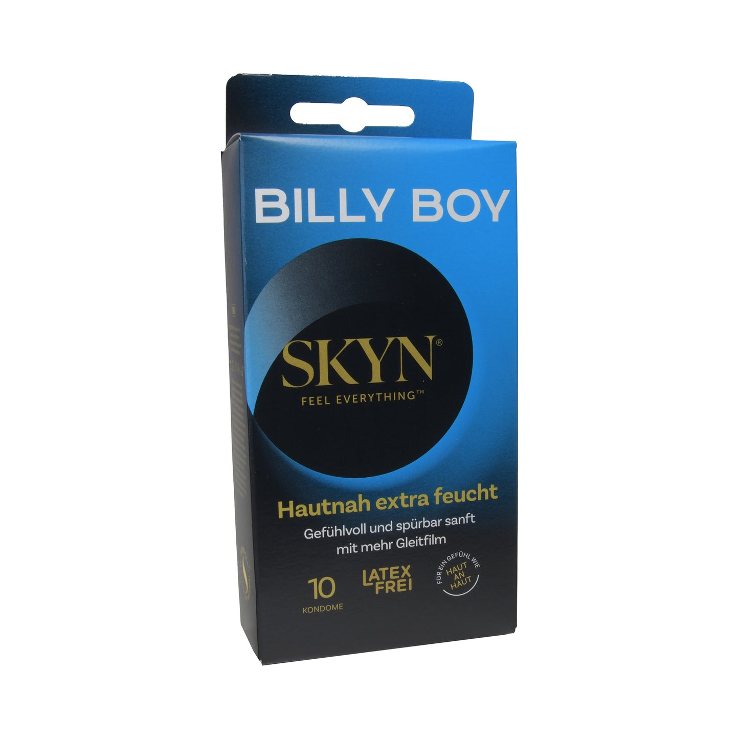 Billy Boy SKYN Hautnah extra moist 53mm, 10 pieces