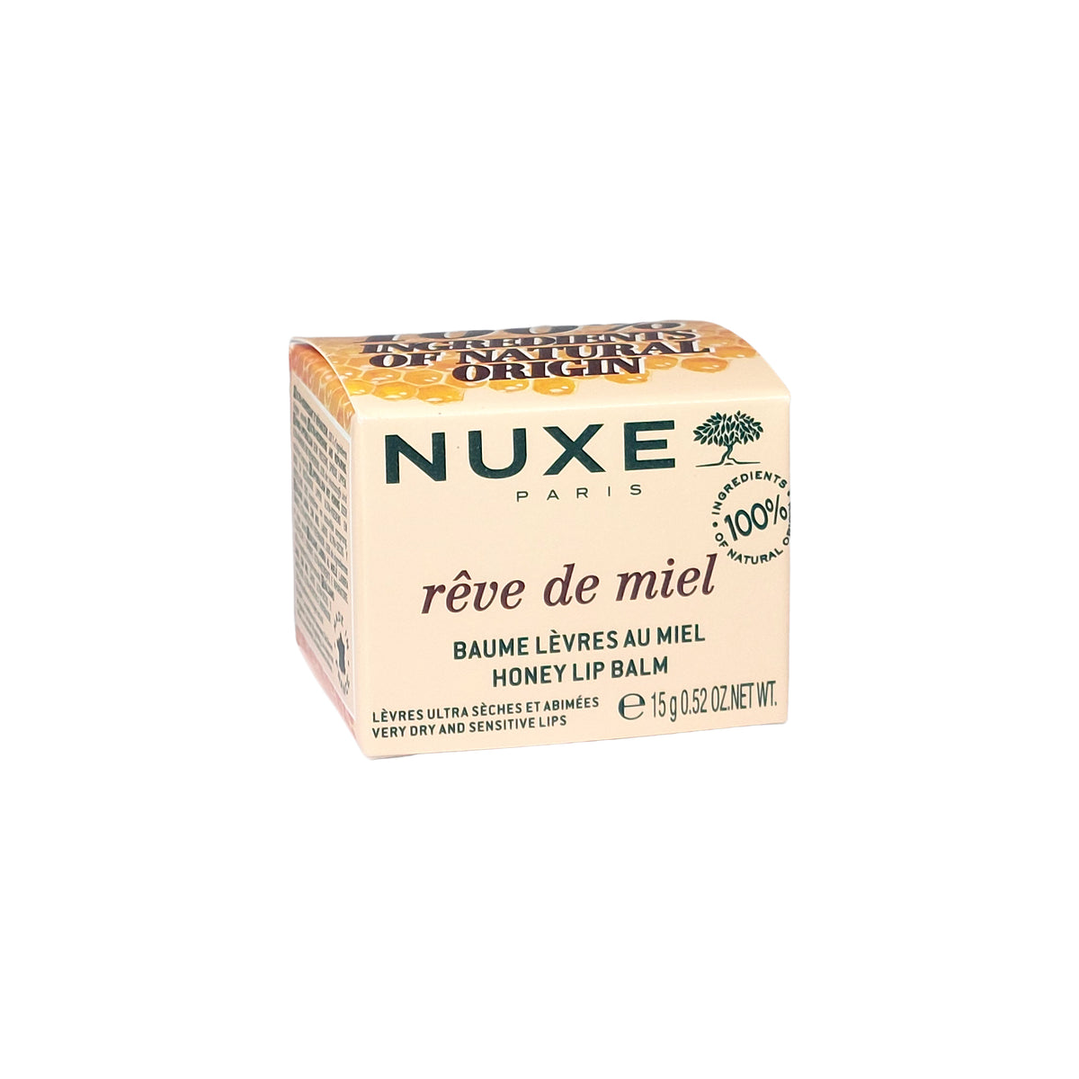 Nuxe Reve de Miel Honey Lip Balm Ultra Nourishing & Repairing, 15 g