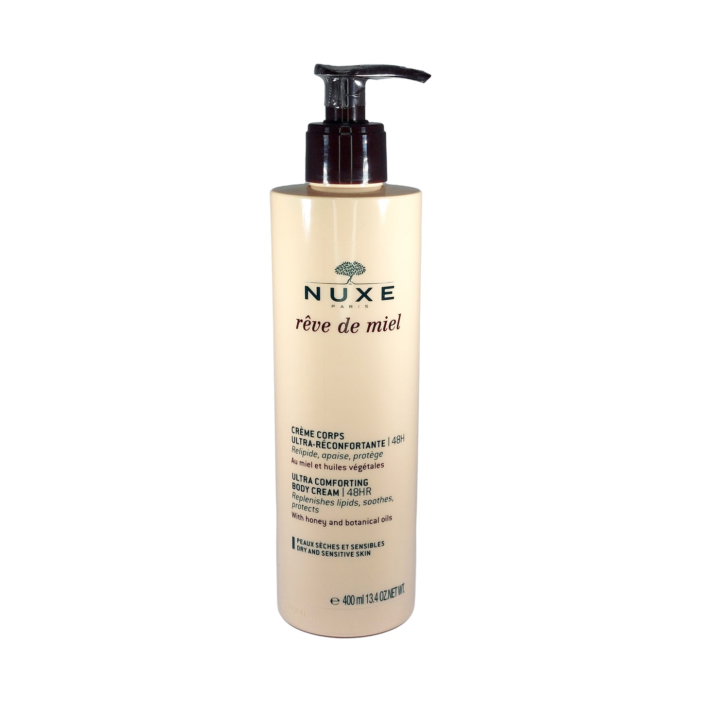 Nuxe Reve de Miel Ultra Comforting Body Cream 48HR, 400 ml