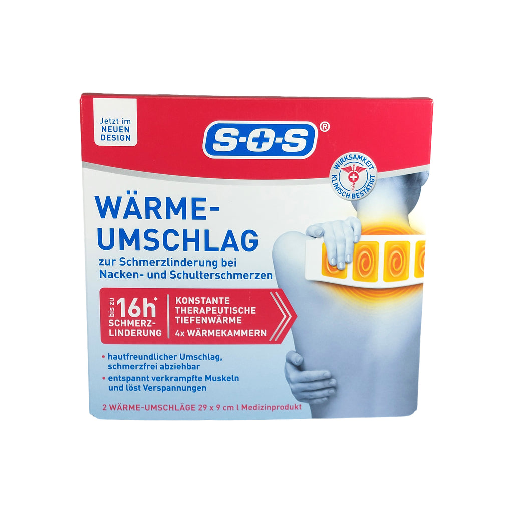 SOS Wärme-Umschlag, 2 St