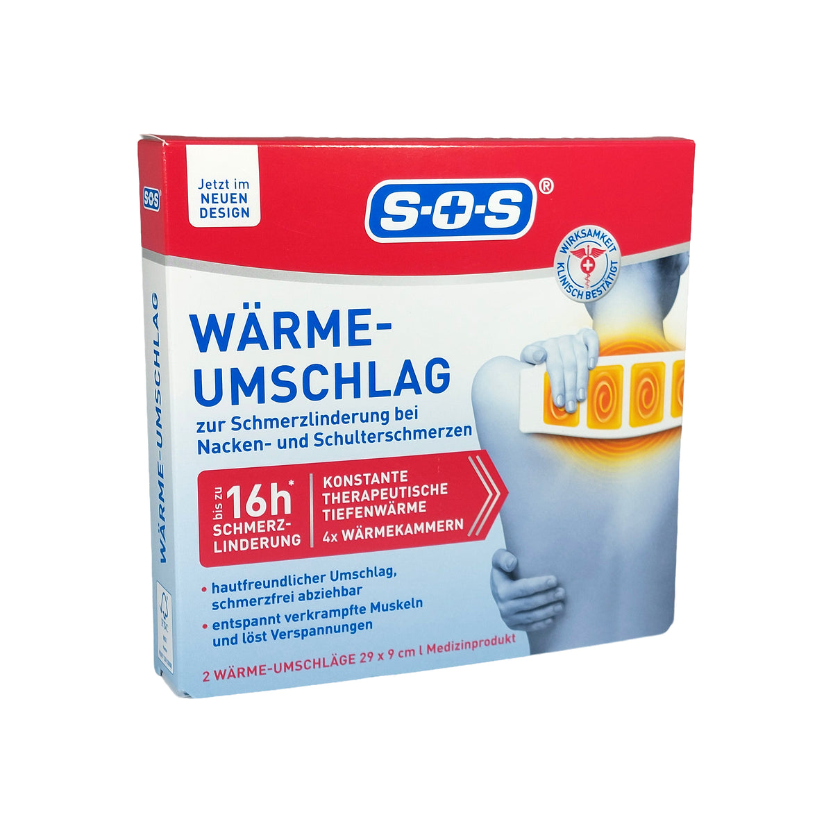 SOS Wärme-Umschlag, 2 St