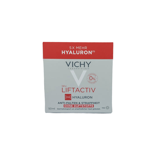 Vichy Liftactiv Hyaluron Creme ohne Duftstoffe, 50 ml [MHD: 01/2026]