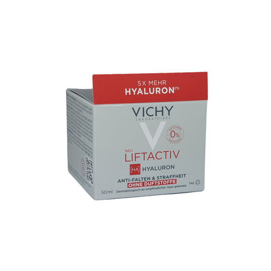 Vichy Liftactiv Hyaluron Creme ohne Duftstoffe, 50 ml [MHD: 01/2026]