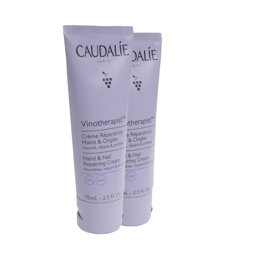 Caudalie Vinotherapist Hand- und Nagelcreme Doppelpack, 2x75 ml