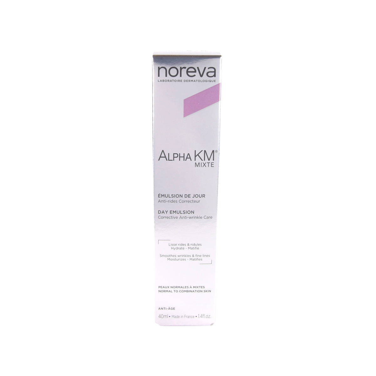 noreva Alpha KM Day Emulsion für normale Haut/Mischhaut, 40 ml